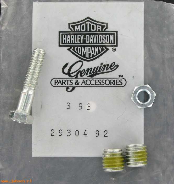   29304-92 (29304-92 / 24568-91): Air cleaner mounting adapter kit-5/16" to 1/2"-NOS-EVO 1340cc 92-