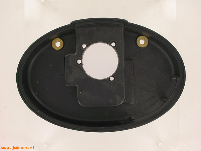   29454-99used (29454-99): Air cleaner backing plate, carb, domestic - Touring.Softail