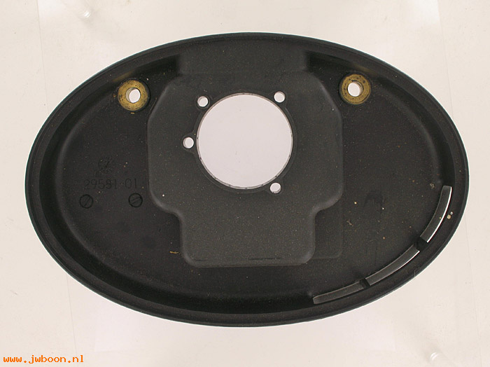   29581-01used (29581-01): Air cleaner backing plate