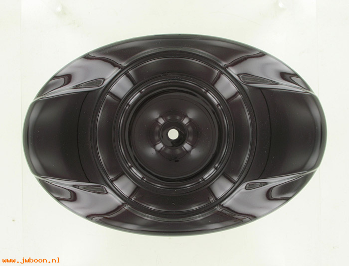   29585-07BPS (29585-07BPS): Air cleaner cover - black cherry pearl - NOS-Dyna,Touring,Softail