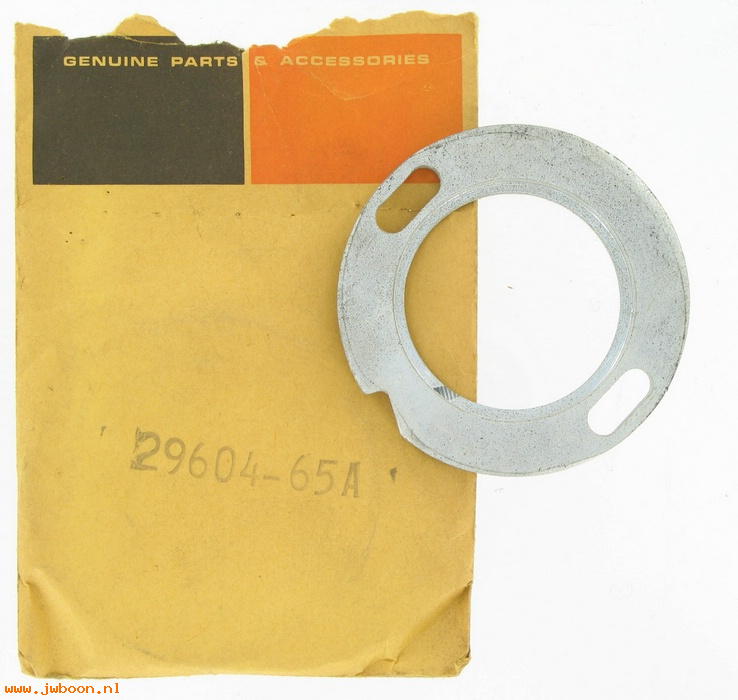   29604-65A (29604-65A): Adapter plate, lower - NOS - XLCH '65-'66, magneto