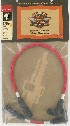   31295-99A (31295-99A): Braided plug wire kit  -  red - NOS - FXD, Dyna