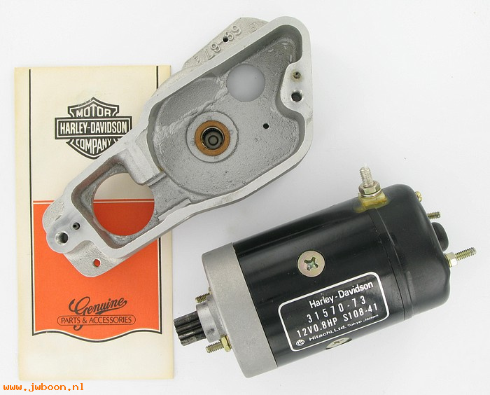   31454-84 (31454-84): Starter motor kit - NOS - Ironhead Sportster XLs '67-'80, AMF H-D