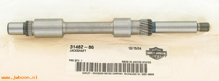   31482-86 (31482-86): Starter shaft / Jackshaft - NOS - Evo 1340cc