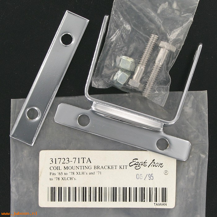   31723-71TA (31723-71TA 94887-85T): Coil mounting bracket kit,NOS-XLCH 70-81,XLH 54-81.XL L82-94.XLX