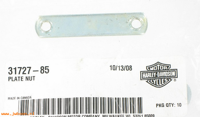   31727-85 (31727-85): Plate,spark coil mounting - NOS-XL 85-03. Touring 94-01. Softail