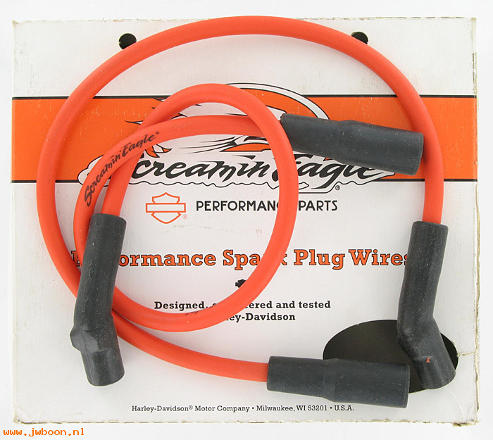   31946-99 (31946-99): Terminated 8mm plug wire kit - Screamin' Eagle - NOS - FLH,FLHT