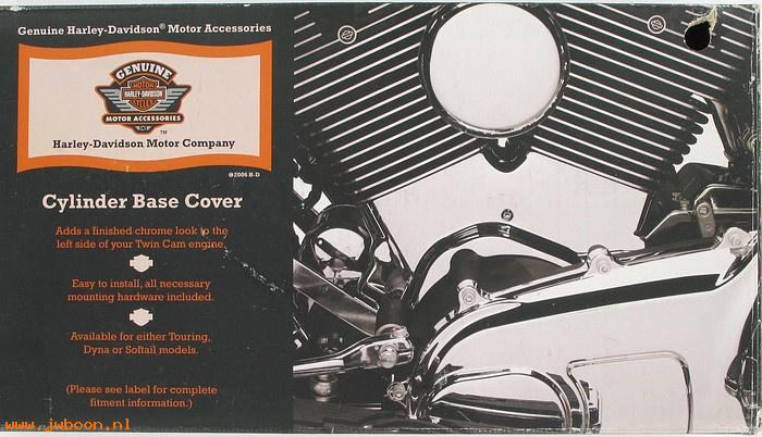   32042-07 (32042-07): Cylinder base cover - NOS - Softails '07-