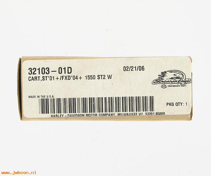   32103-01D (32103-01D): Cartridge,1550cc stage II with perf.hds-Screamin Eagle-NOS-FXD.So