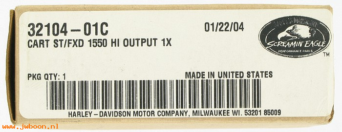   32104-01C (32104-01C): Cartridge,  hi-output 1x, Screamin' Eagle - NOS - Softail
