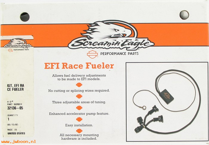   32136-05 (32136-05): EFI race fueler kit,Screamin' Eagle,NOS - Twin Cam EFI