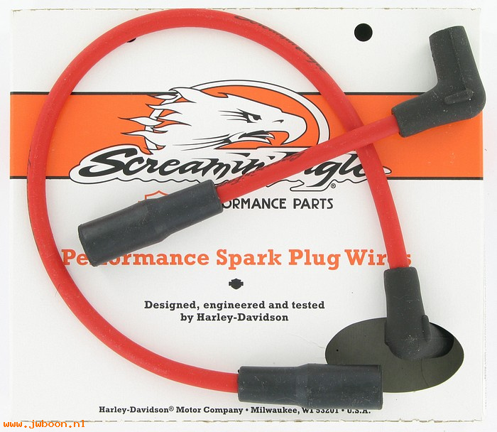   32359-00 (32359-00): Terminated 8mm plug wire kit - Screamin' Eagle - NOS