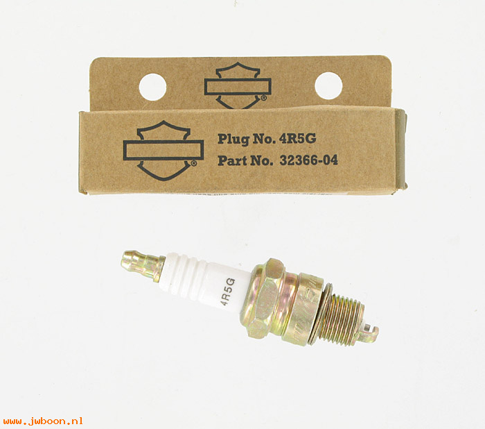   32366-04 (32366-04 / 32356-94): Gold spark plug - NOS - Sportster XL 71-85,replaces no.3, 4R, 4R5