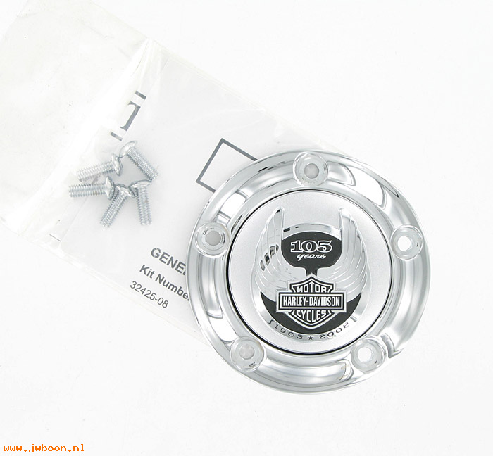   32425-08 (32425-08): Timer cover - 105th Anniversary collection - NOS - Twin Cam