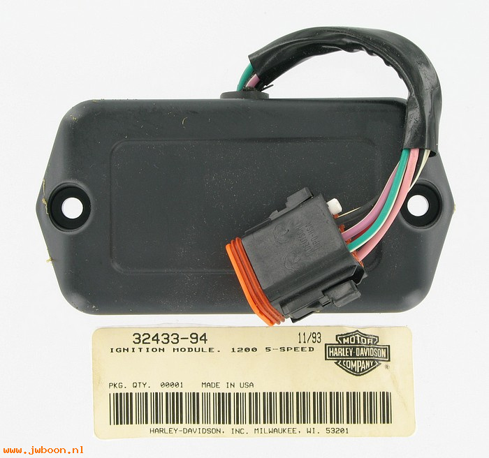   32433-94 (32433-94): Ignition module - NOS - Sportster XL1200 '94-'96. HDI 1995