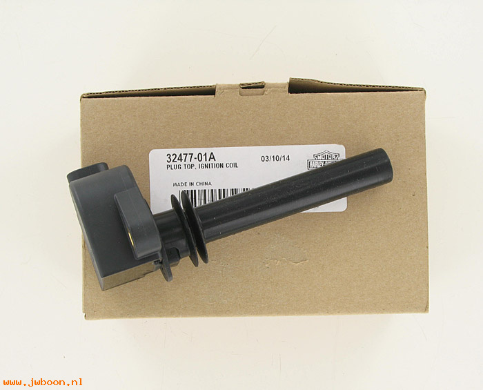   32477-01A (32477-01A): Plug top, ignition coil and boot assembly - NOS - V-rod