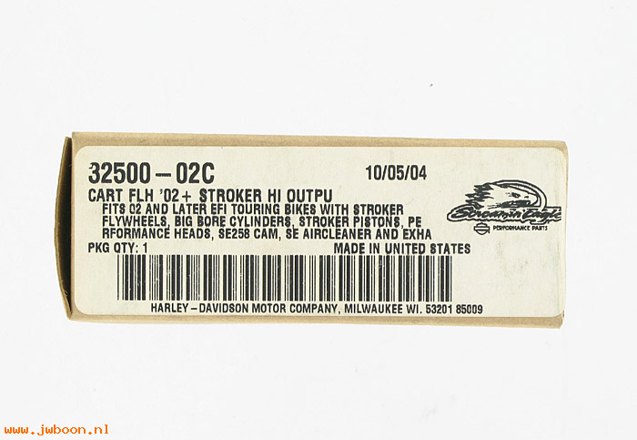   32500-02C (32500-02C): Cartridge, stroker,hi-output,1x - NOS-FLSTS '01-'05. FLH '02-'05