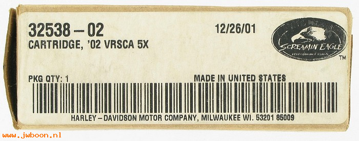   32538-02 (32538-02): Cartridge  ( 5x) - NOS - V-rod.  VRSCA 2002