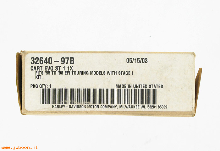   32640-97B (32640-97B): Cartridge, Stage 1   1X - NOS - Evo 1340cc