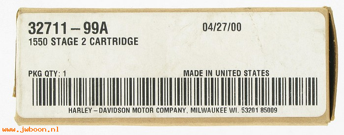   32711-99A (32711-99A): Cartridge 1550cc, Stage 2  1X - NOS - FLH '99-