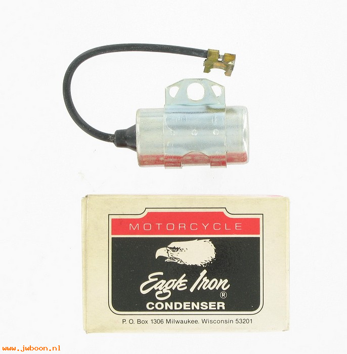   32726-30TA (32726-30A): Condenser & bracket  "Eagle Iron" NOS,BT 41-78.750cc. KH, XL