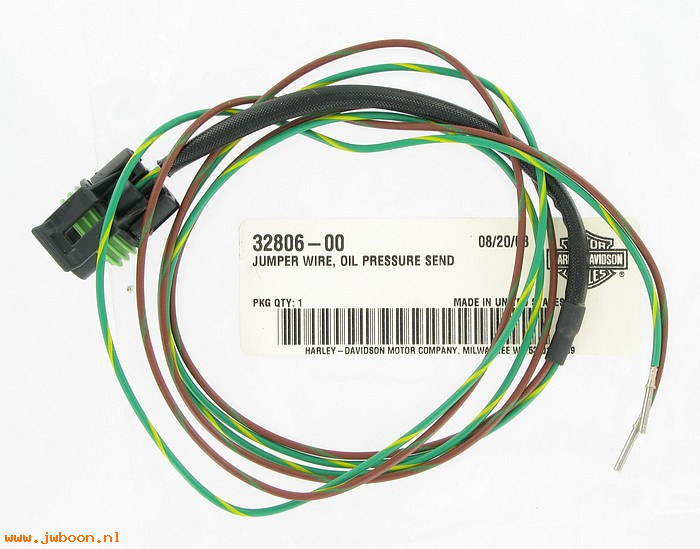   32806-00 (32806-00): Jumper wire - oil pressure sender - NOS - TC, Touring '00-'03