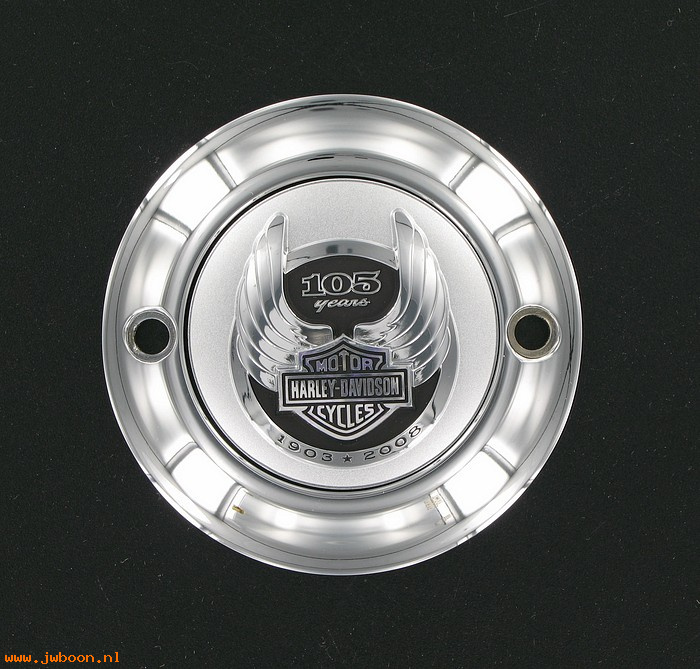   32887-08 (32887-08): Timer cover - 105th anniversary - NOS - Sportster XL's '04-