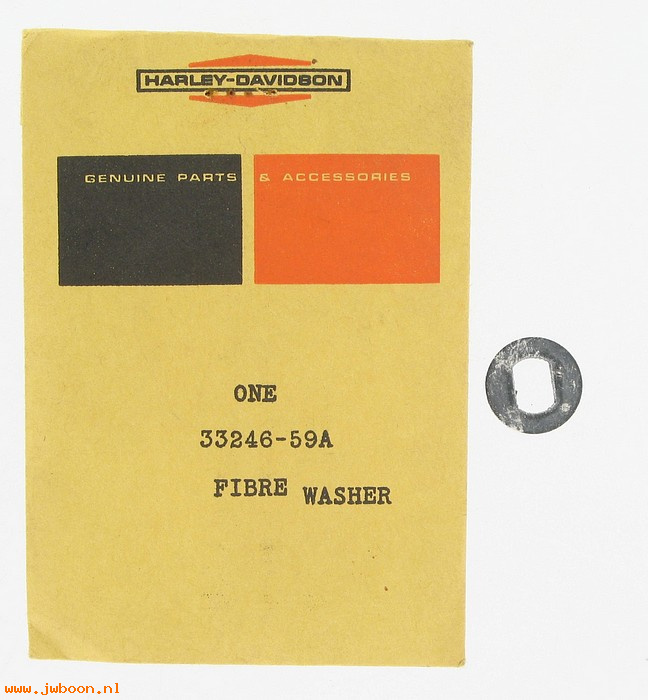   33246-59A (33246-59A): Washer, fibre - NOS - Topper '60-'65