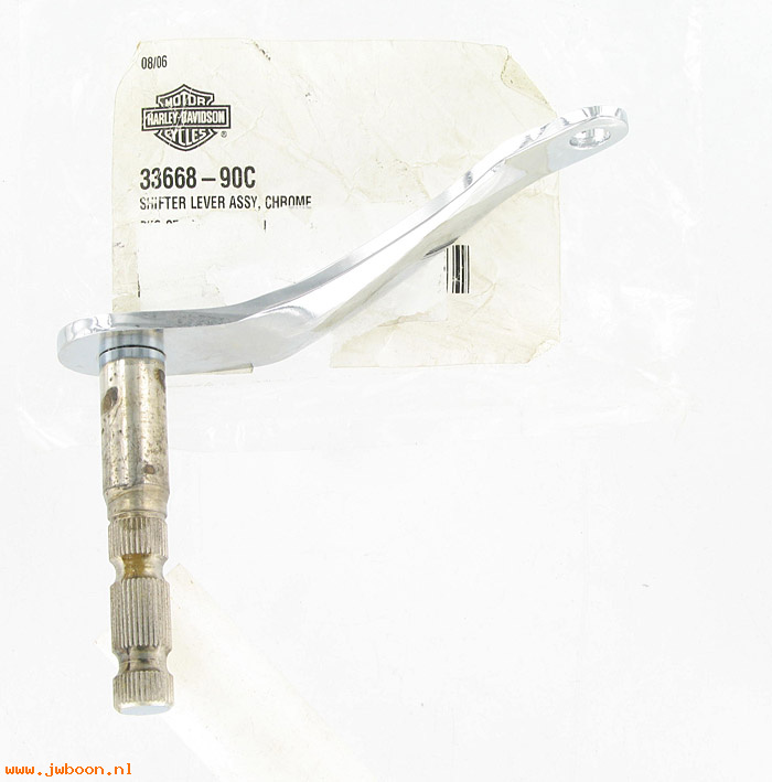   33668-90C (33668-90C): Lever assembly - foot gear shift -NOS- FLSTF,Softail FatBoy 90-06