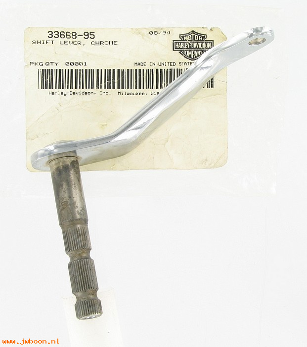   33668-95 (33668-95 / 33668-90B): Shifter lever assy. - NOS - Softail '90-'02