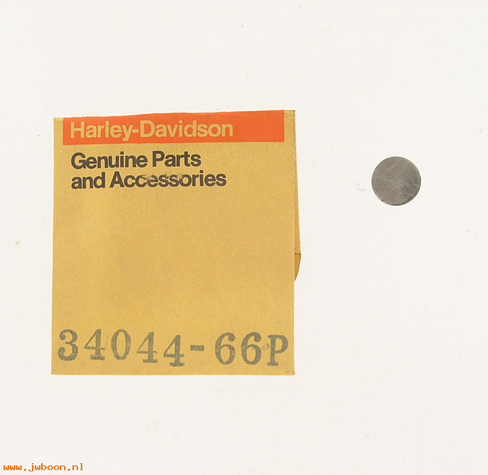   34044-66P (34044-66P): Spring retainer disc, inner -NOS- Aermacchi M-50 66-72.X-90 1972