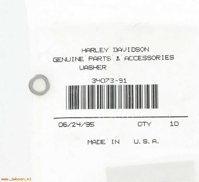   34073-91 (34073-91): Spacer, shifter pawl - NOS - XL 883 / 1200  '91-   Buell 95-02