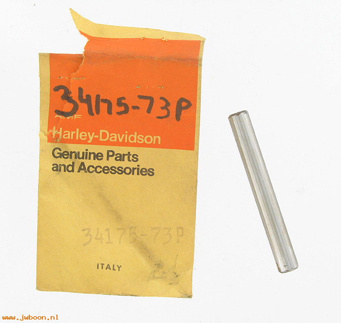   34175-73P (34175-73P / 18011): Pin, 3rd. 4th. and 5th. gear shifter fork - NOS. SX,TX,SXT,SS 125