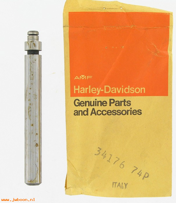   34176-74P (34176-74P / 19592): Pin, 4th. and 5th. gear shifter fork, NOS, MX-250 1975.SX175 1974