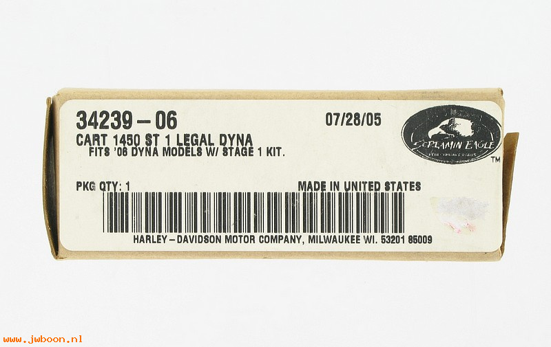   34239-06 (34239-06): Cartridge 1450cc, Stage 1   legal - NOS - Dyna, FXD