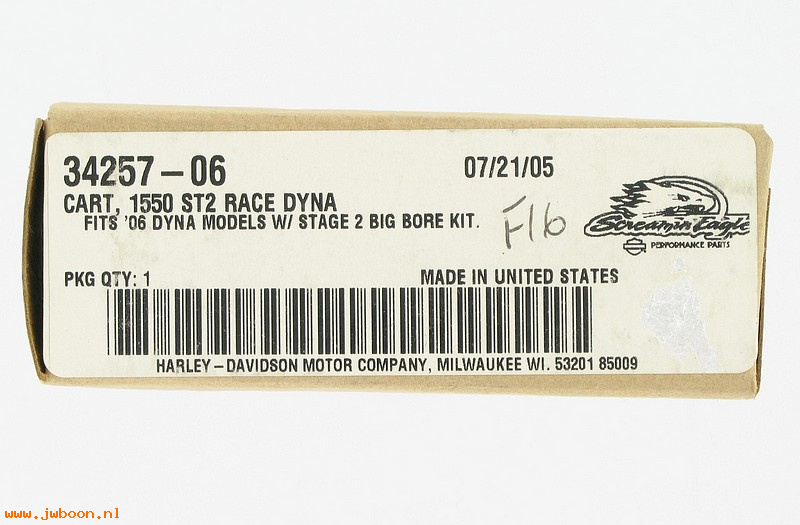   34257-06 (34257-06): Cartridge 1550cc, Stage 2   race - NOS - Dyna, FXD