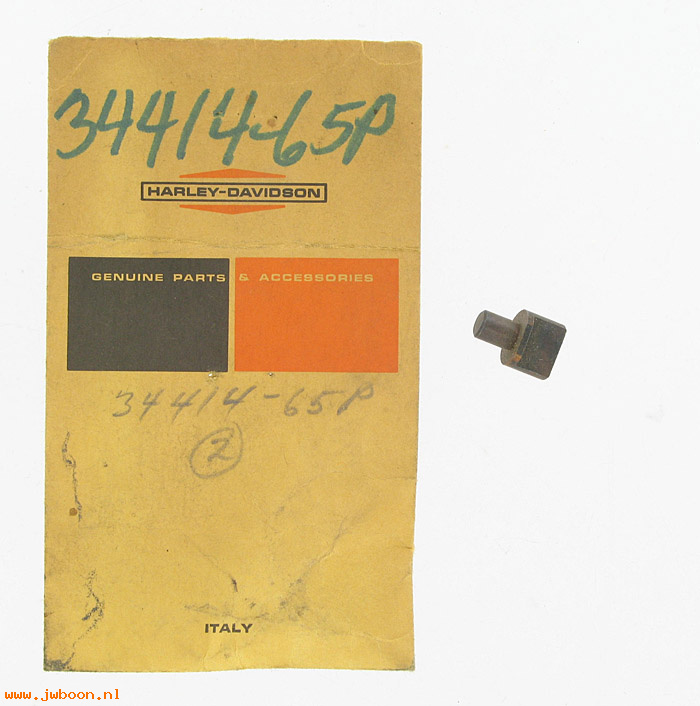   34414-65P (34414-65P): Shifter finger - NOS - Aermacchi M-50 66-72. X-90 1972.AMF Harley