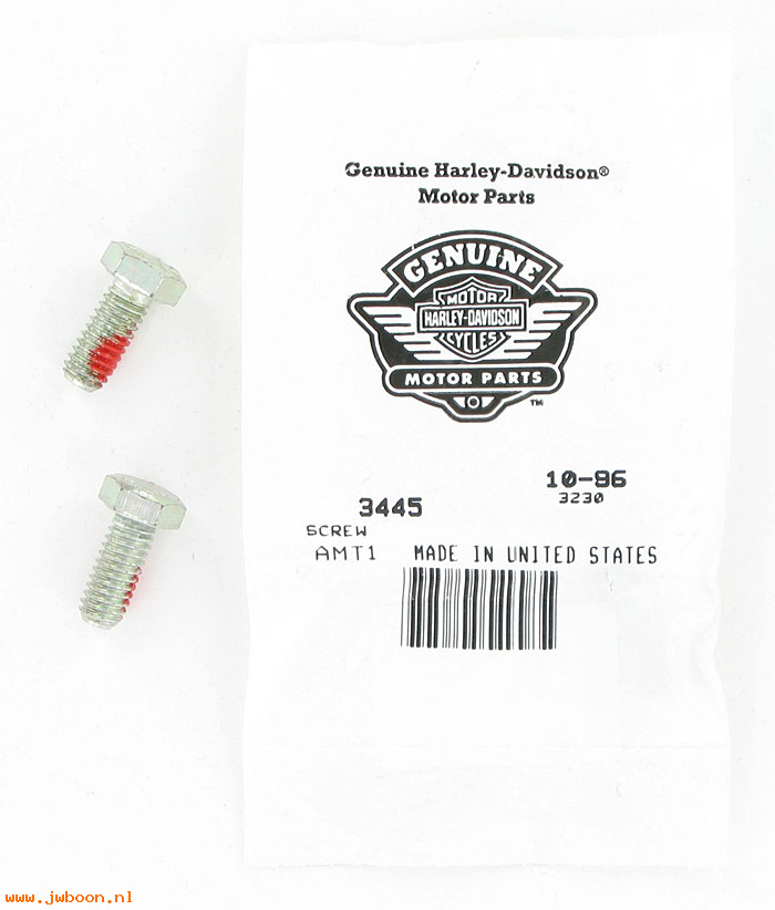       3445.10pack (    3445): Bolts, 5/16"-18 x 3/4" hex head - w.lockpatch,grade5 - NOS - FXR