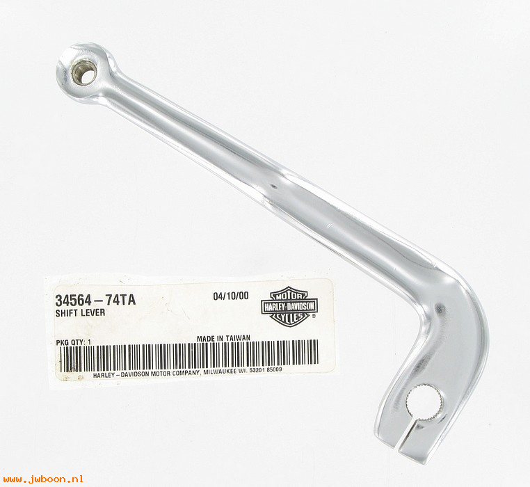   34564-74TA (34564-74A): Shift lever, Eagle Iron, NOS - FX 74-85,except FXWG, FXST 84-85