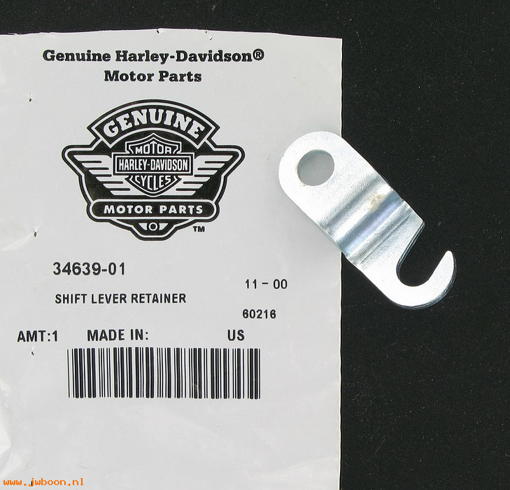   34639-01 (34639-01): Shift lever retainer - NOS - FXD, Dyna '01-