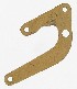   34680-66P (34680-66P): Mounting bracket, footshifter - NOS - Aermacchi M-50 Sport 66-72