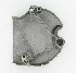   34870-73 (34870-73 / 34879-71): Sprocket cover, electric start - NOS - Ironhead XLH 1973. AMF H-D