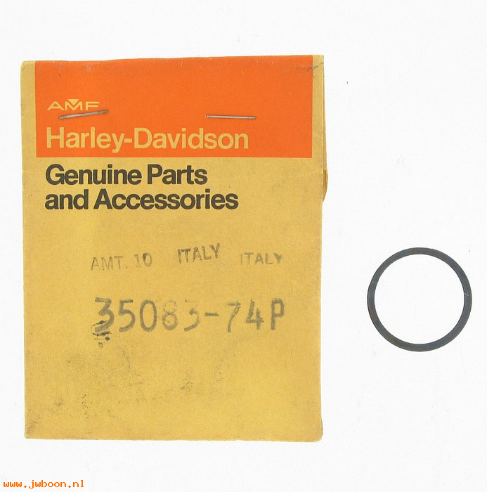   35083-74P (35083-74P / 22116): Washer - NOS - Aermacchi SS,SX 175/250 '74-'75. AMF Harley-D