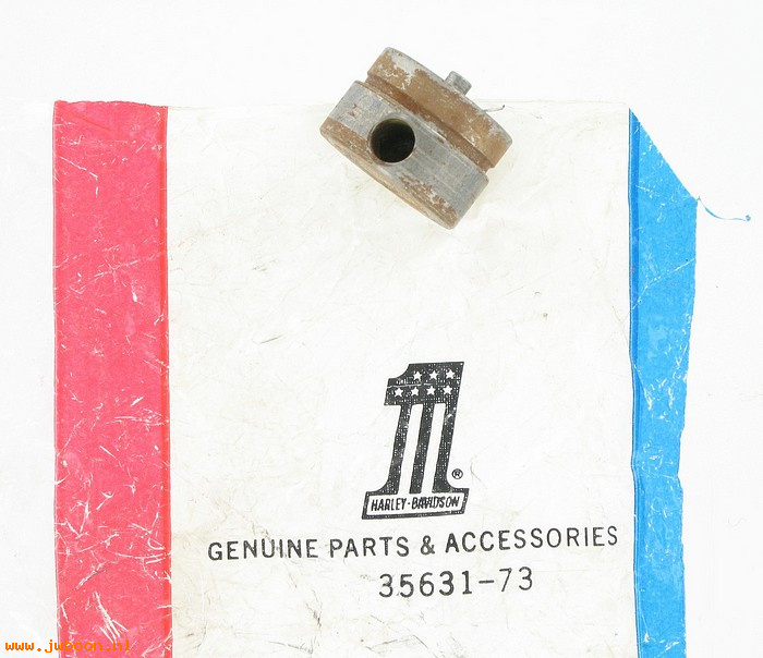   35631-73 (35631-73): Oiler plug, countershaft - NOS - ironhead Sportster, XL's '73-'85