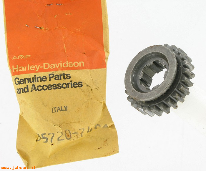   35720-74P (35720-74P): Fifth gear, countershaft - 24 T - NOS- SX 175,SX 250 '74-early'75