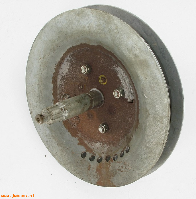   36395-73 (36395-73): Brake disc shaft & stationary flange - NOS - Snowmobile 1973. AMF