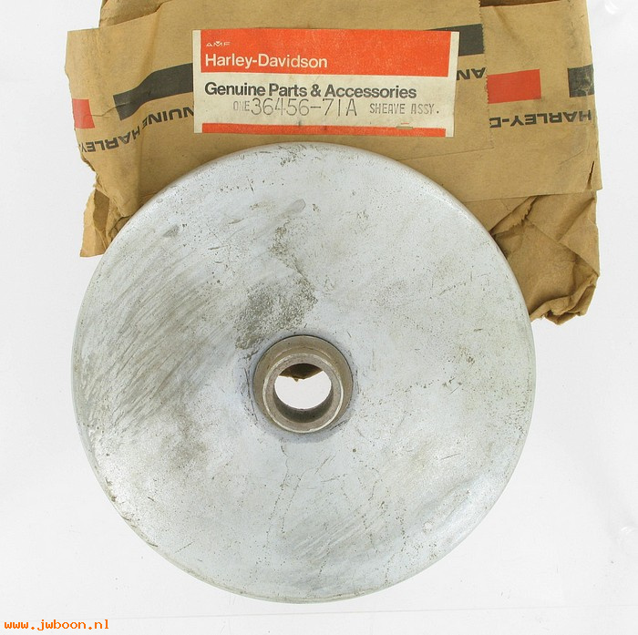   36456-71A (36456-71A): Stationary flange, sheave assy. - NOS-Snowmobile, Y398,Y440 71-75
