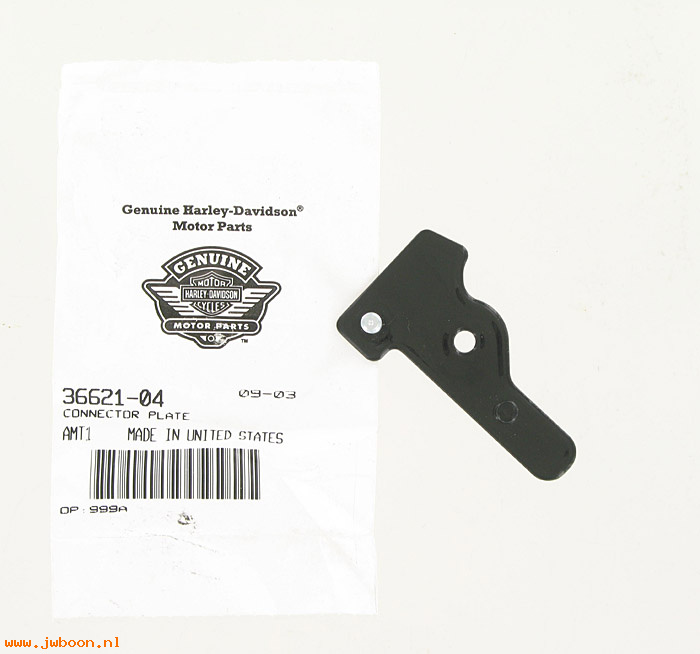   36621-04 (36621-04): Connector plate - NOS - Dyna, FXD '04-'05