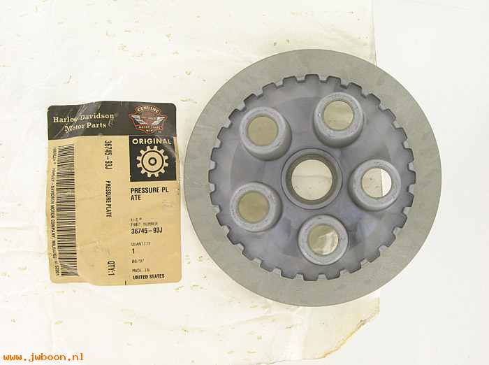   36745-93J (36745-93J): Pressure plate - NOS - VR1000