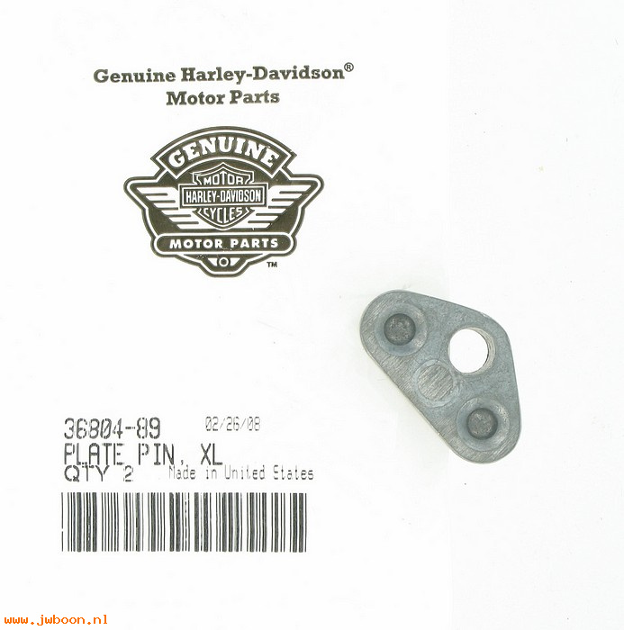   36804-89 (36804-89): Pin plate - NOS - Sportster XLH '91-'99. Buell '95-'99